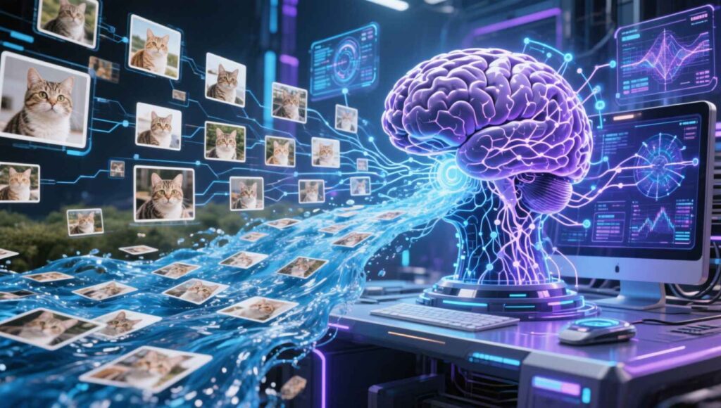 Une IA qui analyse des centaines de photos de chat